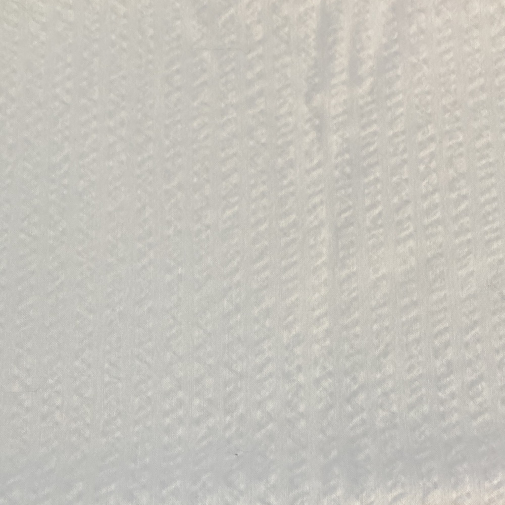 Sear Sucker (2) White 100% Cotton King Size 20 x 36 Pillow Shams From Target - Picture 4 of 8